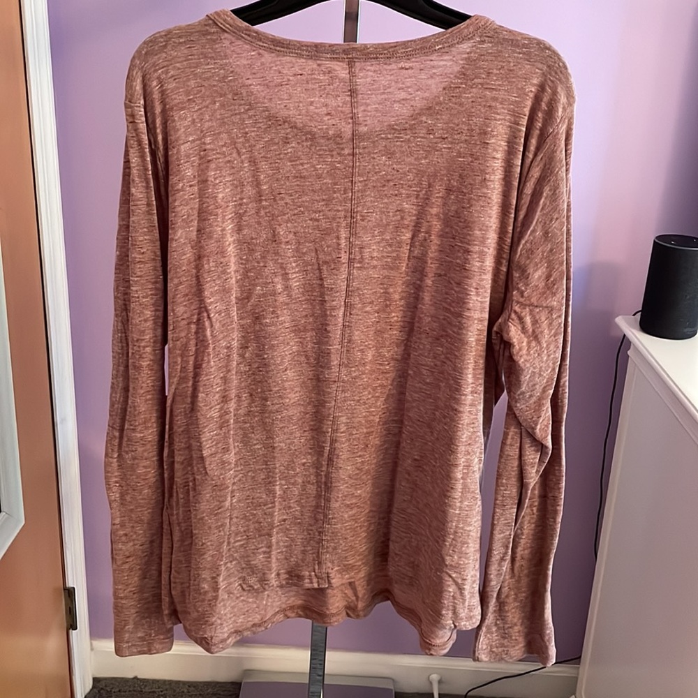 Long Sleeve Basic Top - Picture 2 of 2